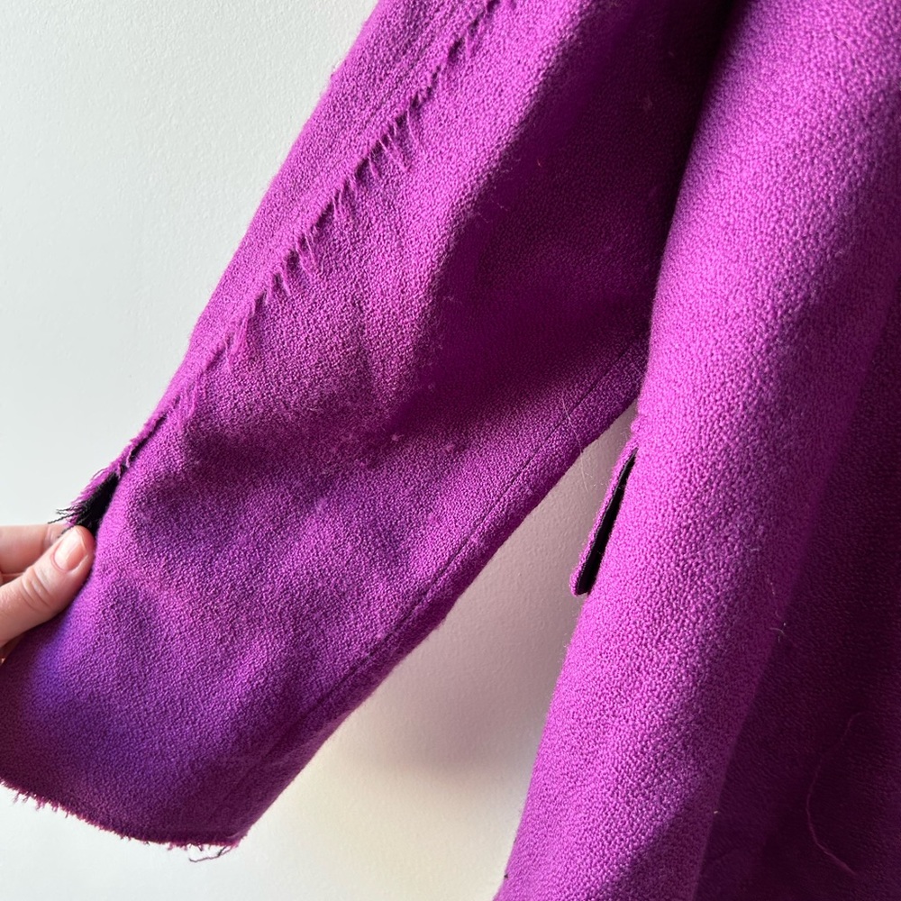 Golden Goose Deluxe Brand purple distressed blazer jacket SOLD AS IS - Picture 10 of 10